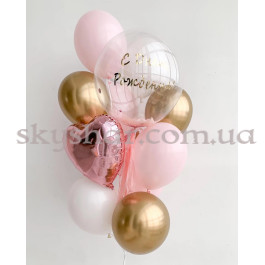 Опция Букет з кульок "Ніжний" – фото 2