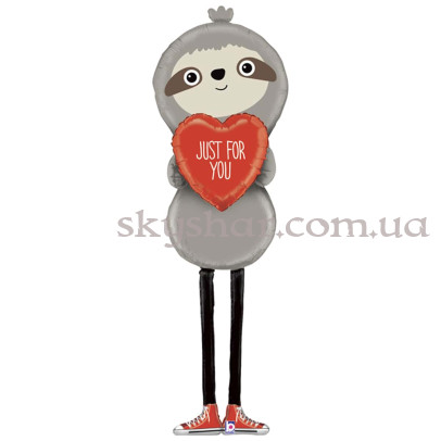 Ходяча кулька "Лінивець із серцем" – фото 1