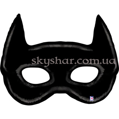 Фольгована кулька фігура "Маска Бетмена" – фото 1