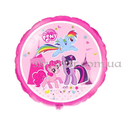 Фольгована кулька "Поні в цирку" – фото 1