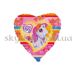 Опция Фольгована кулька серце "Поні" – фото 7