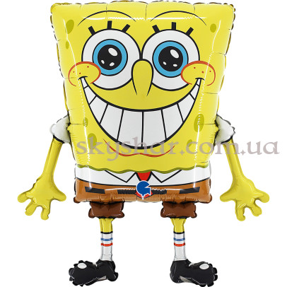 Фольгированный шар "Спанч Боб Фигура (Губка Боб)" – фото 1