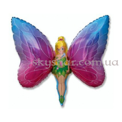 Фольгована кулька "Фея Метелик" – фото 1 Фольгована кулька "Фея Метелик" – фото 1