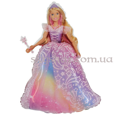 Фольгована кулька "Барбі" Barbie – фото 1 Фольгована кулька "Барбі" Barbie – фото 1