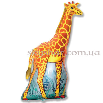 Фольгована кулька "Жирафа" – фото 1 Фольгована кулька "Жирафа" – фото 1