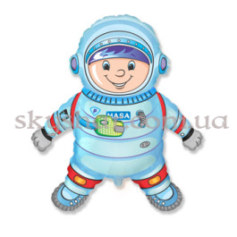 Опция Фольгована кулька "Космонавт Блакитний" – фото 1