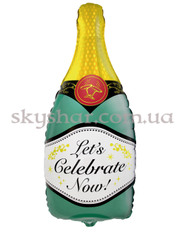 Опция Фольгована кулька "Пляшка шампанського" – фото 1