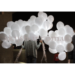 Опция Кульки, що світяться гелієві білі – фото 14