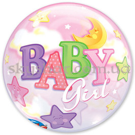 Опция Шар Баблс "Луна и звезды. Девочка" – фото 11