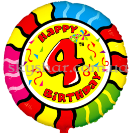 Опция Фольгована цифра "4" на колі – фото 8