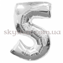 Опция Фольгована цифра "5" Срібна – фото 15 Опция Фольгована цифра "5" Срібна – фото 15