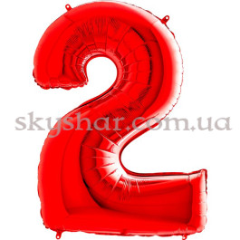Опция Фольгована цифра "2" Червона – фото 14 Опция Фольгована цифра "2" Червона – фото 14