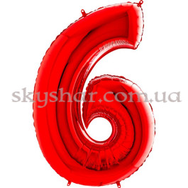 Опция Фольгована цифра "6" Червона – фото 18 Опция Фольгована цифра "6" Червона – фото 18