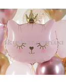 Набір кульок "Кішечка-принцеса з короною" – фото 3