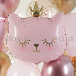 Набір кульок "Кішечка-принцеса з короною" – фото 6