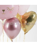 Набір кульок "Кішечка-принцеса з короною" – фото 4