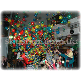 Кулька-сюрприз на 100 кульок+конфетті – фото 5