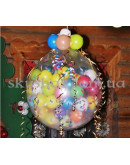 Кулька-сюрприз на 100 кульок+конфетті – фото 2