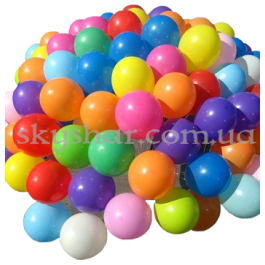 Гелиевые шары без рисунка 9" (22 см) – фото 18
