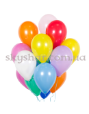 Гелієві кульки без малюнка 10" (26 см) – фото 2