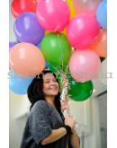 Гелиевые шары без рисунка 12" (30 см) – фото 3