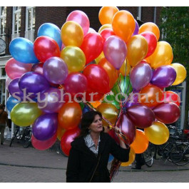 Гелієві кульки Металік 12" (30 см)  – фото 12