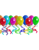 Гелієві кульки зі спіраллю (30 см)  – фото 3