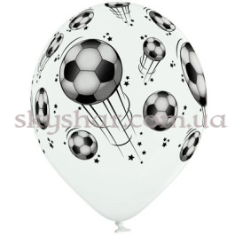 Гелиевые шары "Футбольный Мяч Шелкография" (35 см)  – фото 4