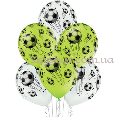 Гелиевые шары "Футбольный Мяч Шелкография" (35 см)  – фото 1