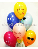 Гелиевые шары "Улыбки ассорти" (30 см)  – фото 4