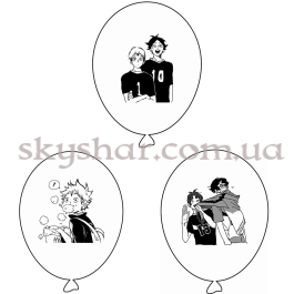 Опция Гелиевые шары "Аниме" (35 см) – фото 19 Опция Гелиевые шары "Аниме" (35 см) – фото 19