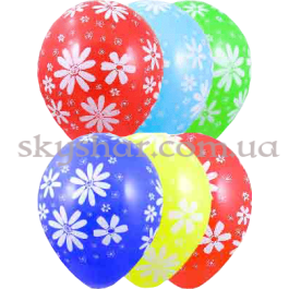 Опция Гелиевые шары "Ромашки мелкие" (30 см)  – фото 21