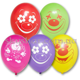 Гелієві кульки "Клоун" (30 см)  – фото 16