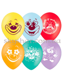 Гелієві кульки "Клоун" (30 см)  – фото 2