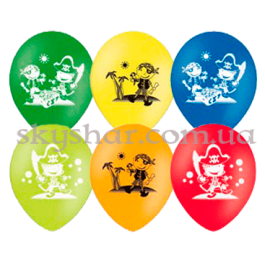 Опция Гелієві кульки "Веселі пірати" (30 см)  – фото 13