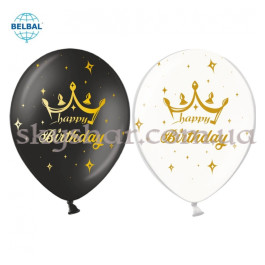Опция Гелиевые шары "Happy Birthday Золотая Корона" (35 см)  – фото 15
