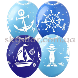 Опция Гелієві кульки "Морська тематика" (30 см)  – фото 15
