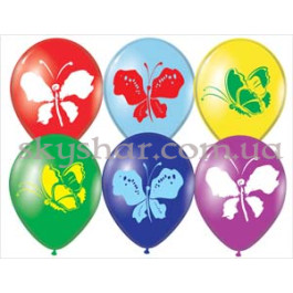 Опция Гелиевые шары "Бабочки" (30 см)  – фото 8