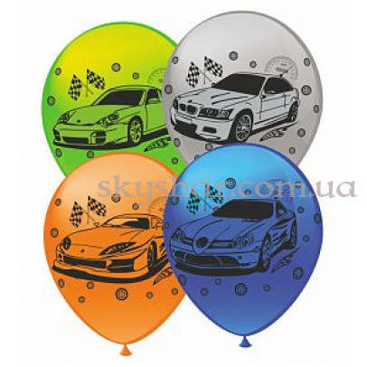 Гелієві кульки "Авто" (30 см)  – фото 1