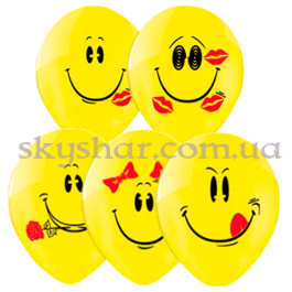 Опция Гелиевые шары "Улыбки Романтик" (35 см) – фото 2