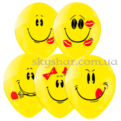 Гелиевые шары "Улыбки Романтик" (35 см) – фото 1 Гелиевые шары "Улыбки Романтик" (35 см) – фото 1