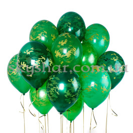 Опция Гелиевые шары "Камуфляж" (35 см) Бельгия – фото 5