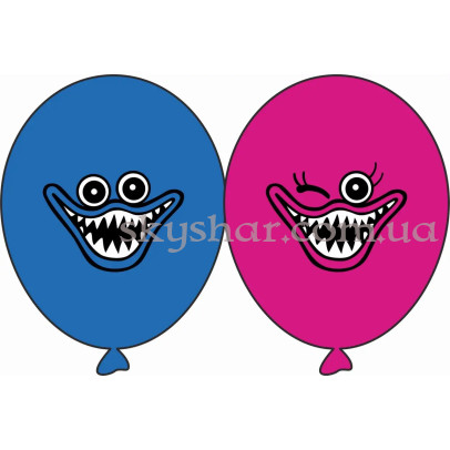 Гелієві кульки "Хаггі Ваггі та Кіссі Міссі" (35 см)  – фото 1