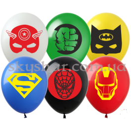 Опция Гелієві кульки "Супергерої" (30 см)  – фото 11