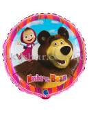 Фольгированный шар "Маша и Медведь" – фото 3 Фольгированный шар "Маша и Медведь" – фото 3