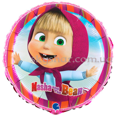 Фольгированный шар "Маша и Медведь" – фото 1 Фольгированный шар "Маша и Медведь" – фото 1