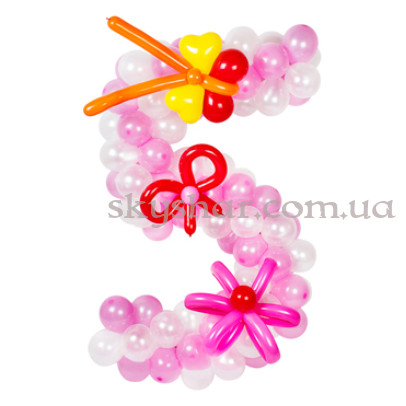 Цифра из шаров "Лето" – фото 1