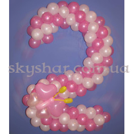 Цифра з кульок "Метелик" – фото 16