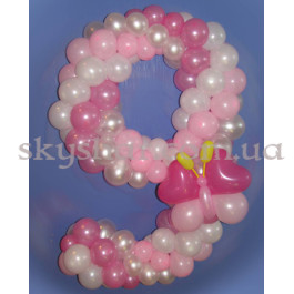 Опция Цифра з кульок "Метелик" – фото 15