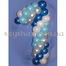 Цифра з кульок "Райдужна" – фото 17